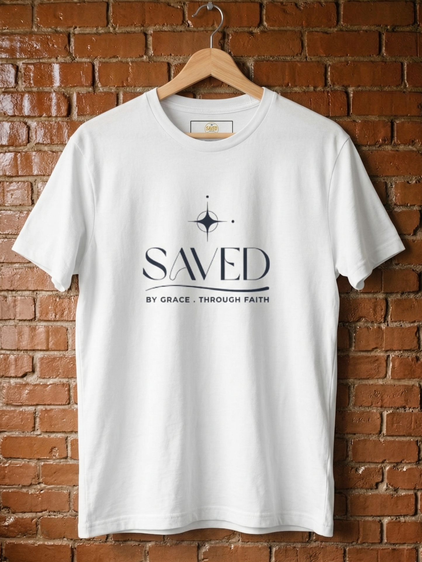 "Saved" | Men's Premium Cotton T-Shirt