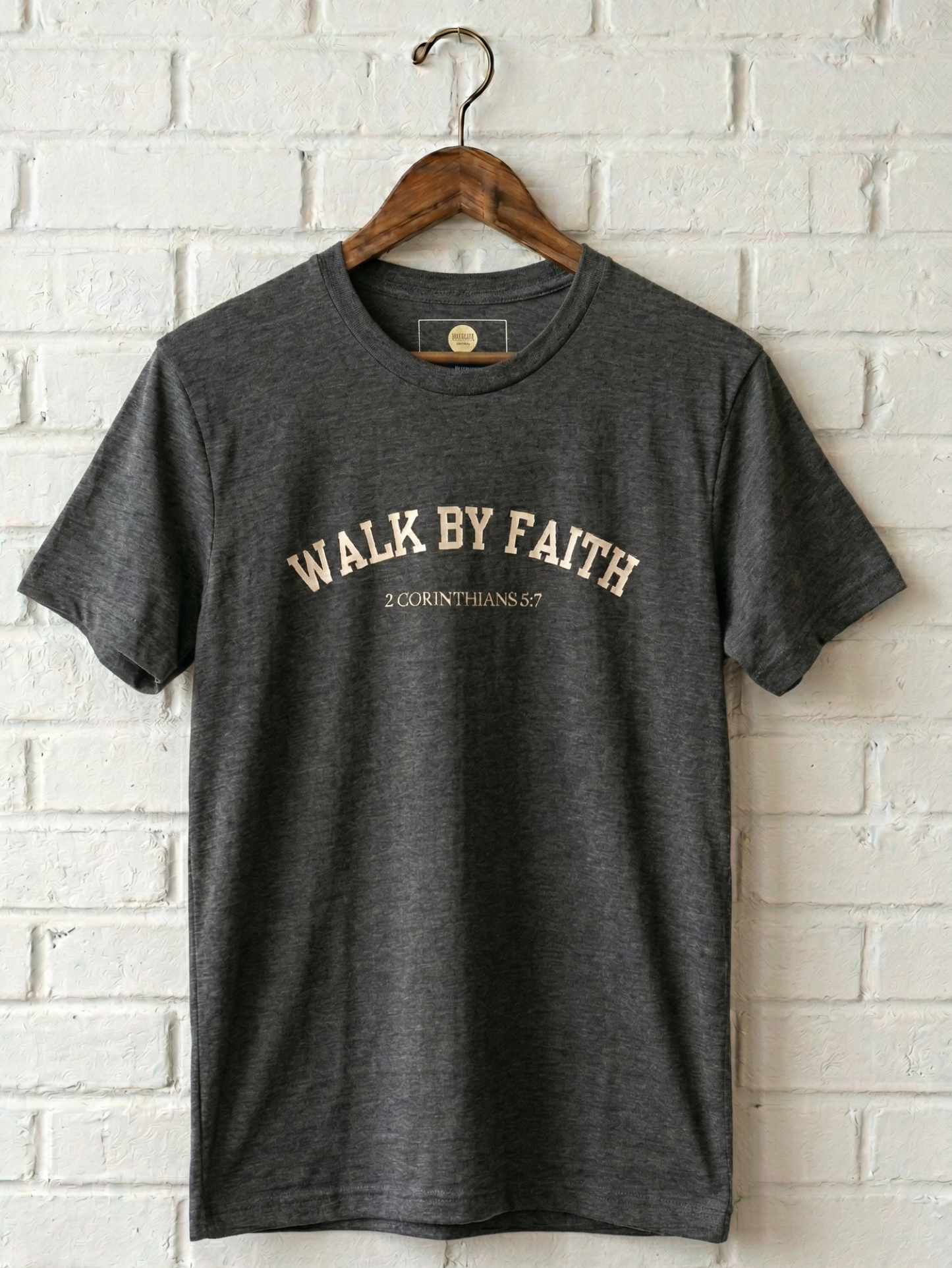 “Walk by faith” Christian T-Shirt | Women's Performance