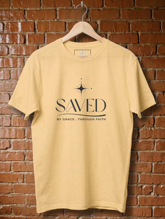 "Saved" | Men's Premium Cotton T-Shirt