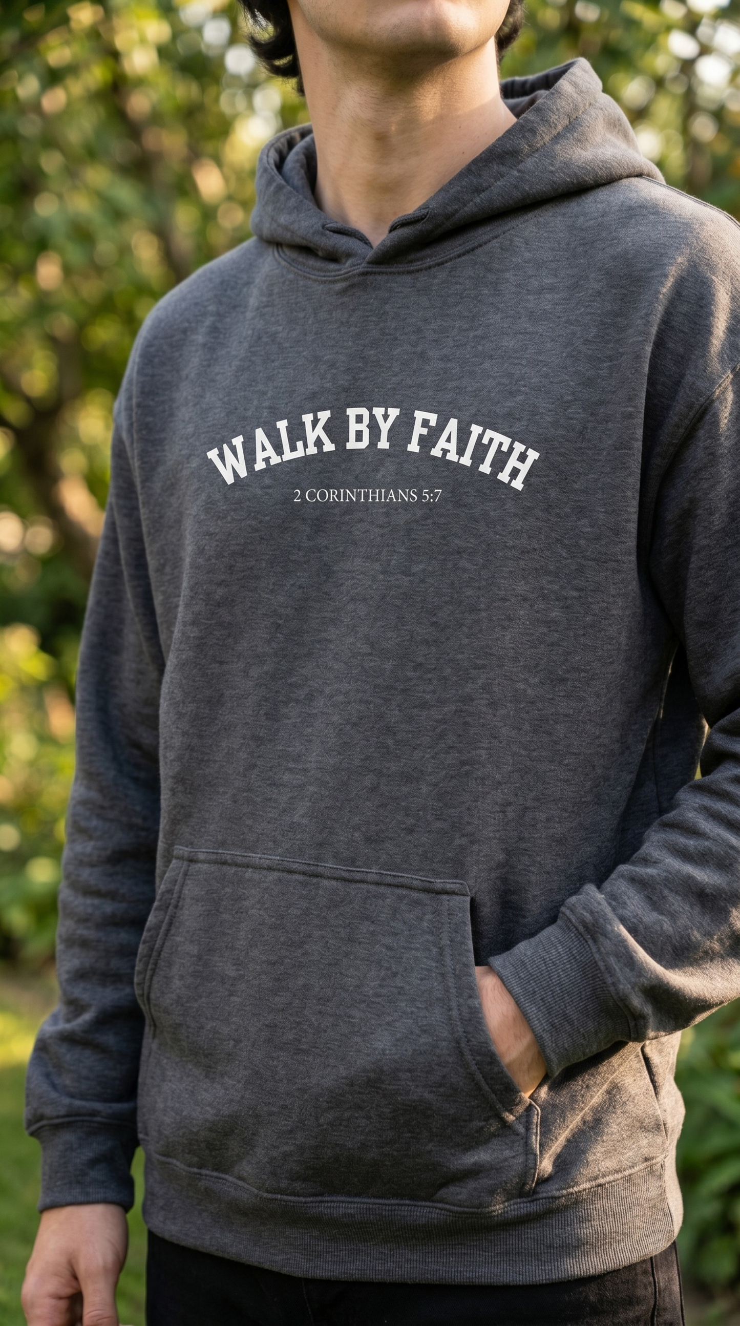 Walk by faith | Unisex Hoodie