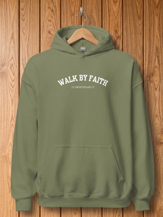 Walk by faith | Unisex Hoodie