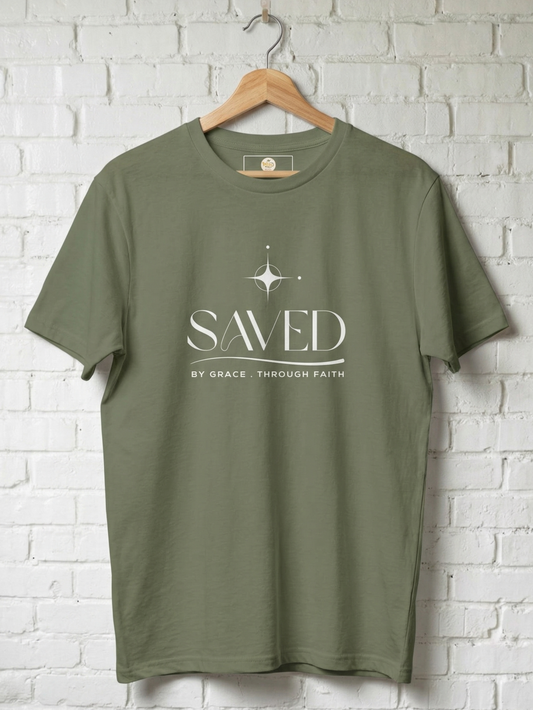 "Saved" | Men's Premium Cotton T-Shirt